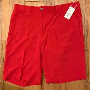 NWT Sligo Mens red golf/hybrid shorts